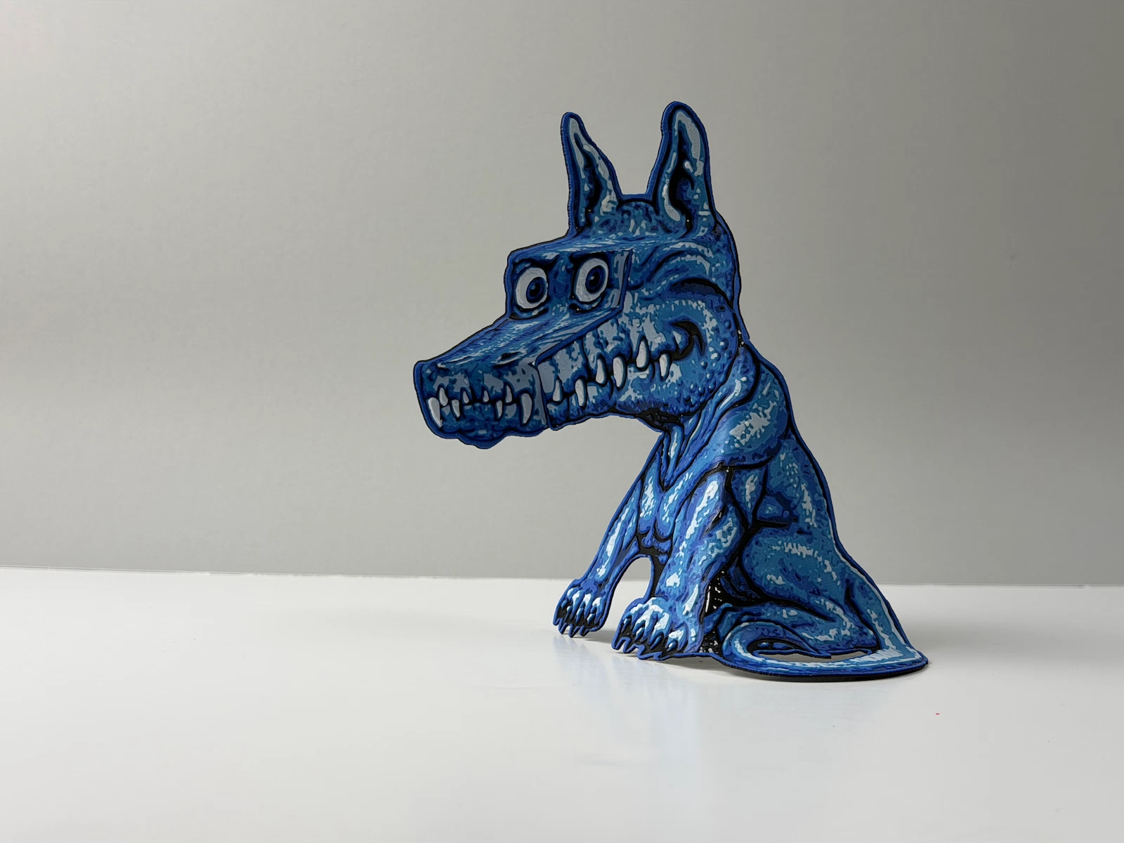 3D printed dragon illusion